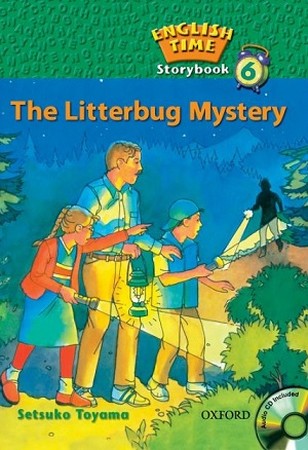 Readers English Time 6 The Litterbug Mystery همراه با سی دی