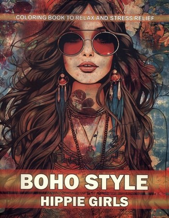 رنگ آمیزی  boho style