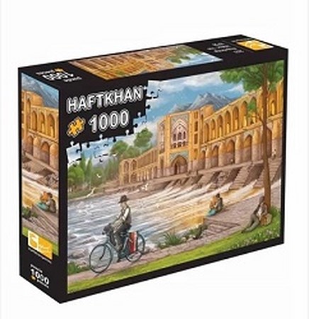 پازل هزار قطعه پل خواجو