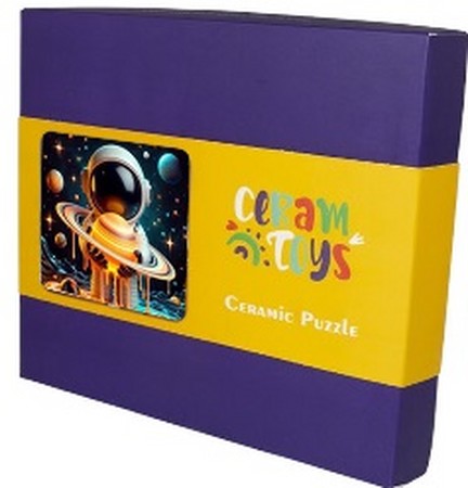 پازل سرامیکی فضانورد