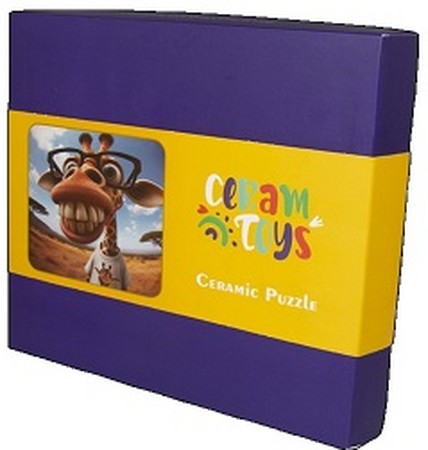 پازل سرامیکی زرافه