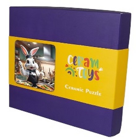 پازل سرامیکی خرگوش