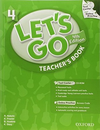 teachers book 4 lets go 4th همراه با سی دی