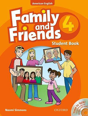 Am Family and Friends 4 رنگی همراه با سی دی