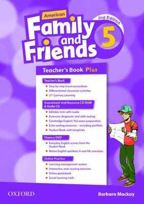 American Family and Friends 5 ویرایش دوم به همراه سی دی و دی وی دی تیچر بوک