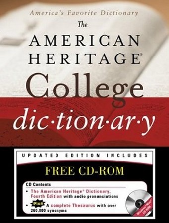 American Heritage College Dictionary رحلی ویرایش چهارم