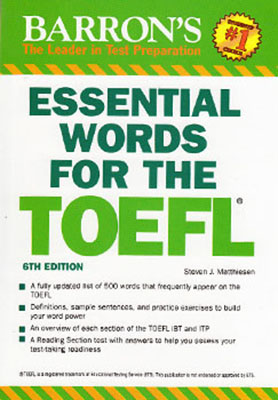 Essential Words For The Toefl Sixth همراه با سی دی
