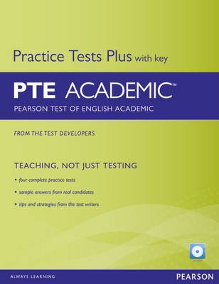 Practice Tests Plus with key PTE Academic 