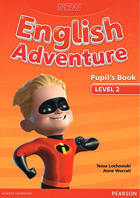 New English Adventure Level 2 به همراه  سی دی 