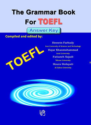 The grammar book for TOEFL: answer key