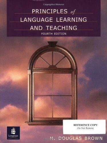 تصویر  Principles of Language Learning and Teaching 4th-Brown