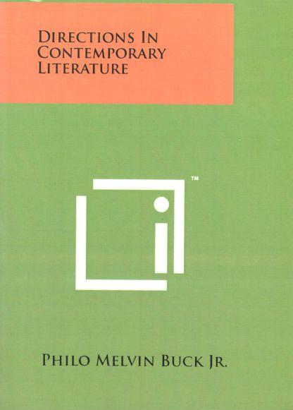 تصویر  directions in contemporary literature philo m. jr. buck  ادبیات معاصر 