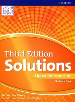 تصویر  سولوشن آپر اینترمدیت ویرایش سوم Solutions 3rd Upper Intermediate SB+WB+DVD