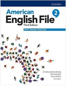 AMERICAN ENGLISH FILE 2+CD SB+WB EDI 3 آمریکن انگلیش فایل 2 ویرایش 3