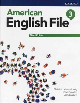 تصویر  AMERICAN ENGLISH FILE 3+CD SB+WB EDI 3 آمریکن انگلیش فایل 3 ویرایش 3