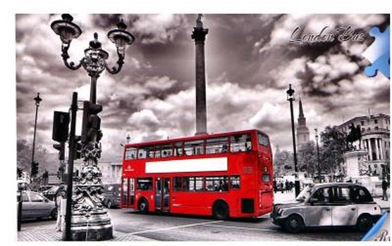 پازل هزار تکه London buses