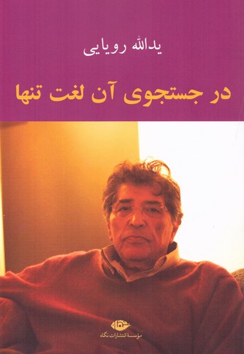 در جستجوی آن لغت تنها (شمیز،رقعی،نگاه)