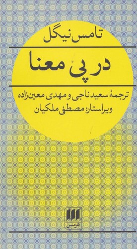 در پی معنا (فلسفه و کلام36)،(شمیز،رقعی،هرمس)