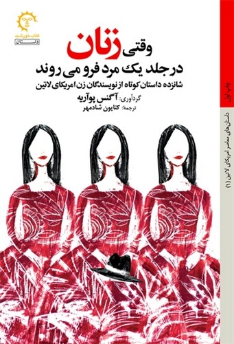 وقتی زنان در جلد 1 مرد فرو می روند (16 داستان کوتاه از نویسندگان زن امریکای لاتین)،(شمیز،رقعی،کتاب خورشید)