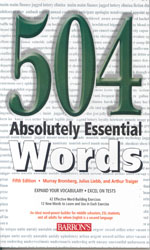تصویر  504Absolutely Essantiol Words 5th edition