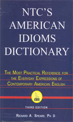 تصویر  NTCS Amrican Idioms Dictionary 3rd edition
