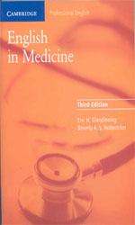 تصویر  English in Medicine &Cd 3rd edition