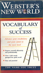 تصویر  Websters new world vocabulary of success