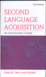 تصویر  Second Language Acquisition 3rd edition