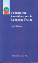 تصویر  Fundamental Considerations in language testing