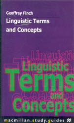 تصویر  Linguistic terms and concepts