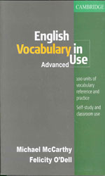 تصویر  English vocabulary in use advanced