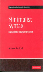 تصویر  Minimalist syntax radford