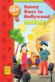 تصویر  up and away reader 6d Sunny goes to hollywood & cd