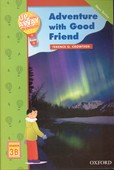 تصویر  up and away reader 3b Adventure with good friend & cd