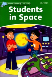 تصویر  Dolphin readers students in space 3 with activitiy book