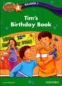 تصویر  Lets Go 4 Reader 1 Tims Birthday Book