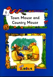 تصویر  Town mouse and country mouse 6jolly readers