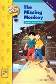 تصویر  up and away reader 4c The missing monkey & cd