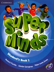 تصویر  super minds1st&wb &cd&dvd