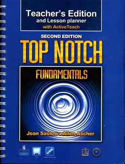 تصویر  تیچرزبوک تاپ ناچ فاندامنتالزteachersbook topnotch fundamentals 2nd