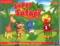 تصویر  cambridge super safari 1 pupils book & cd british english