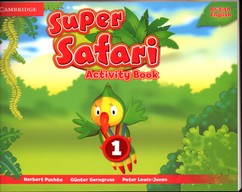 تصویر  cambridge super safari 1 activity book british english