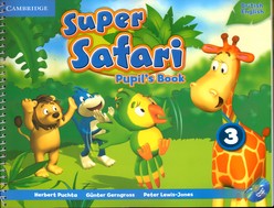 تصویر  cambridge super safari 3 activity book  british english