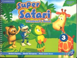 cambridge super safari 3 student book & cd american english