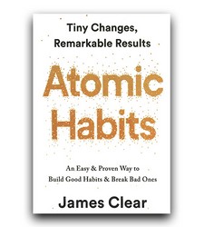 تصویر  atomic habits fulltext ارجینال عادت های اتمی وزیری شمیز کلیر