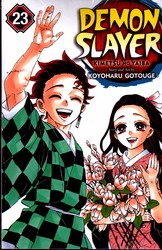 تصویر  مانگا دمون اسلایر 23 demon slayer 23