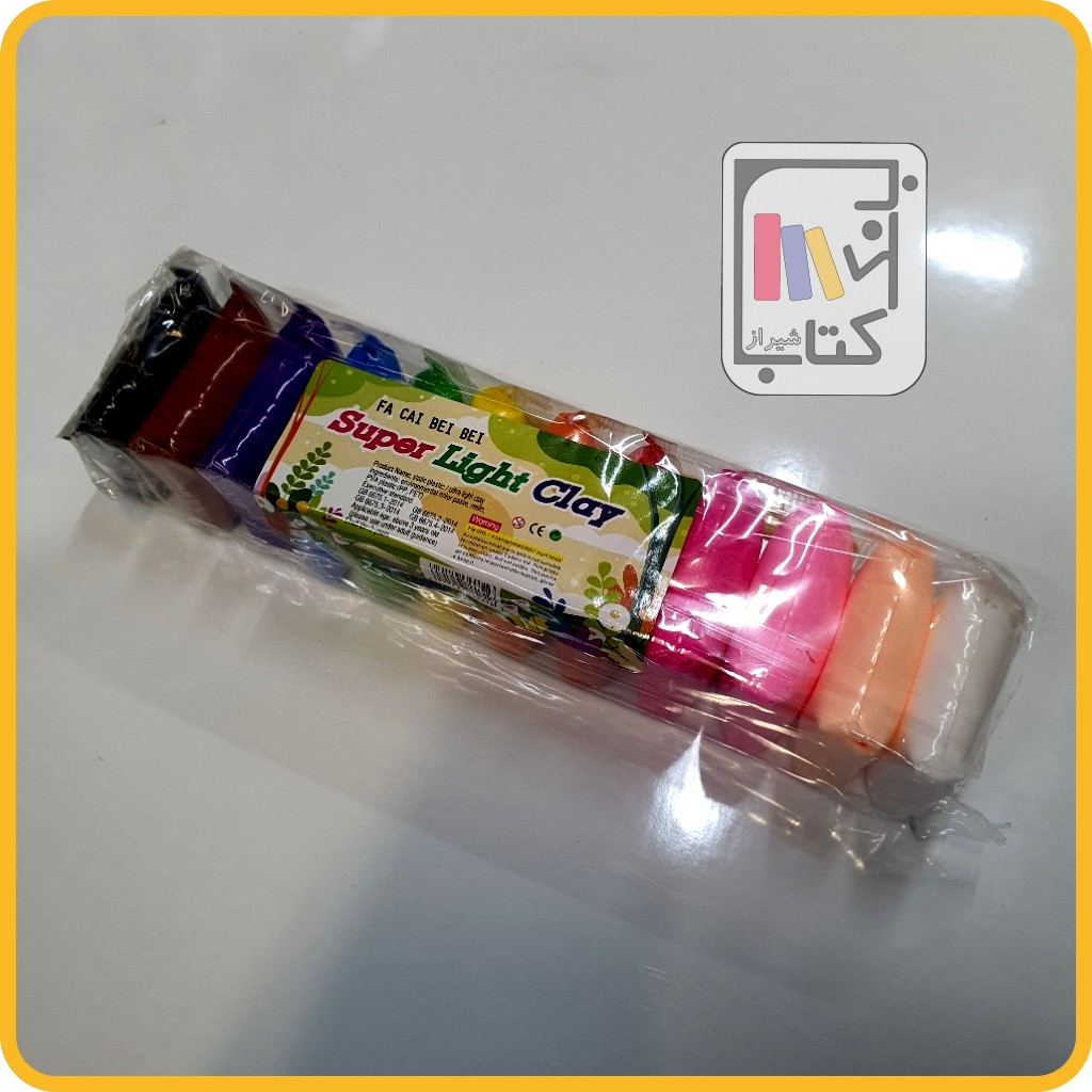 خمیر بازی سبک کلی 12 رنگ