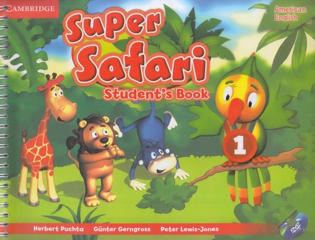 SUPER SAFARI 1-AMERICAN(PUPILS+ACTIVITY+CD%%