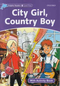 DOLPHIN READERS CITY GIRL COUNTRY BOY+CD-LETSGO4