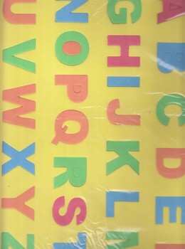 پازل فومي حروف انگليسي32*23(غنچه)